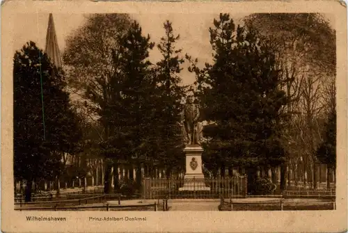 Wilhelmshaven - Prinz Adalbert Denkmal -263558