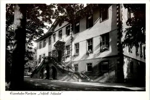 Schieder in Lippe - Eisenbahn-Kurheim - Schloss Schieder -265166