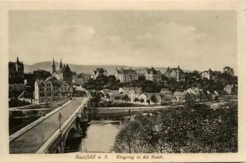 Saalfeld - Eingang in die Stadt -263596