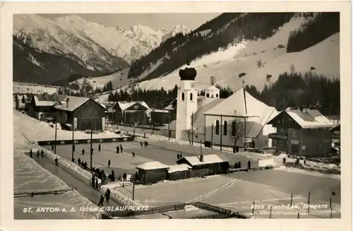 St.Anton am Arlberg/Tirol - St.Anton, Eislaufplatz -311116