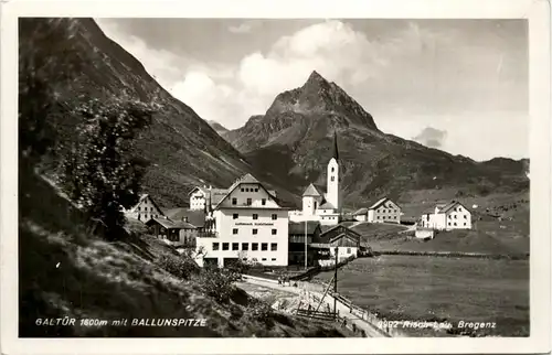 Sonstige/Tirol - Galtür, mit Ballunspitze -311284