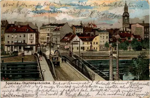 Spandau - Charlottenbrücke - Litho -264490