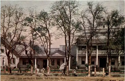 Salt Lake City - Lion and Beehive Houses -265596
