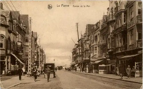 La Panne - Avenue de la Mer -265838