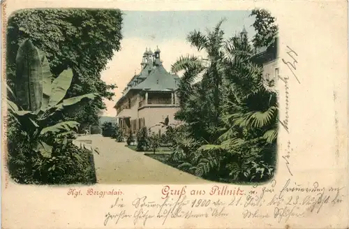 Gruss aus Pillnitz - Kgl Bergpalais -265902