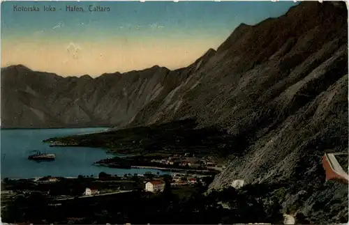 Cattaro - Kotorska luka - Hafen -264944