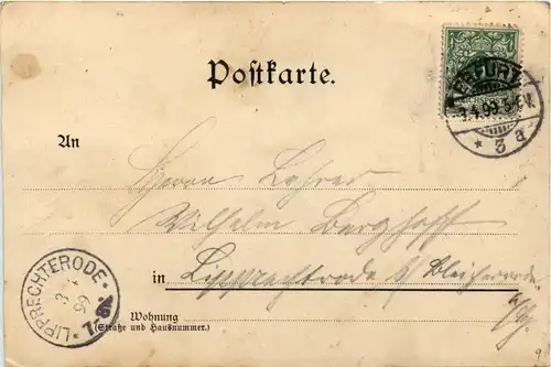 Des Thüringers Lieblingsgericht - Litho -264404