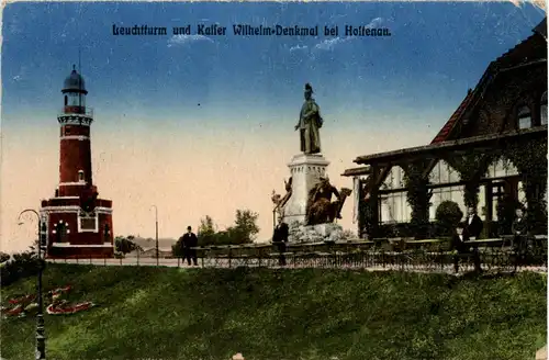 Holtenau - Leuchtturm und Kaiser Wilhelm Denkmal -264708
