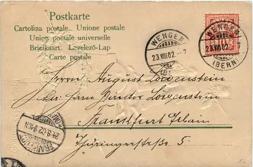 Tell Denkmal in Altdorf - Litho -264796