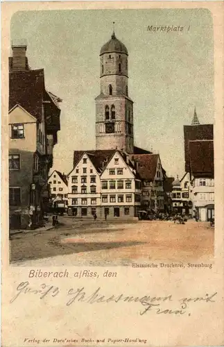 Biberach - Marktplatz -265788
