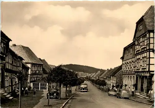 Güntersberge - Marktstrasse mit Jugendherberge -265934