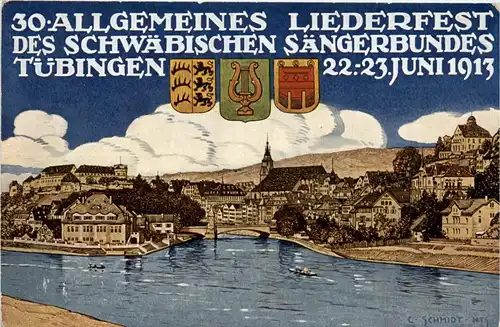 Tübingen - Allgemeines Liederfest des Schwäb. Sängerfestes 1913 -264580