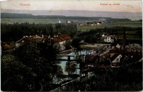 Chocen - Pohled na zamek -265210