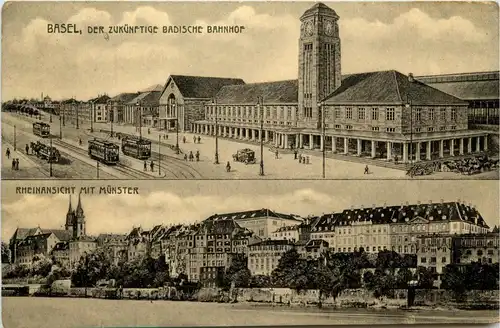 Basel - Der zukünftige Badische Bahnhof -274070