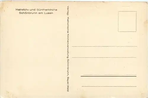 Schönbrunn am Lusen - Heinrich und Güntherkirche -263826