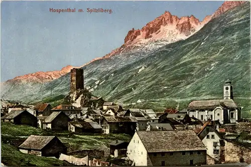 Hospenthal mit Spitzliberg -264792