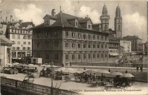 Zürich - Gemüsebrücke -274212