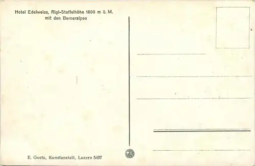 Rigi Staffelhöhe - Hotel Edelweiss -274428