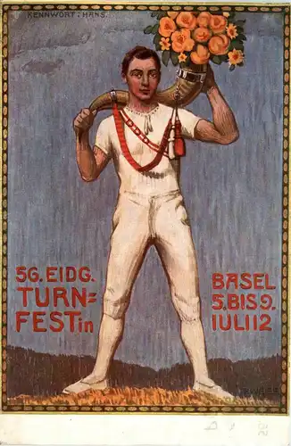Basel - 56. Eidg. Turnfest 1912 -274614