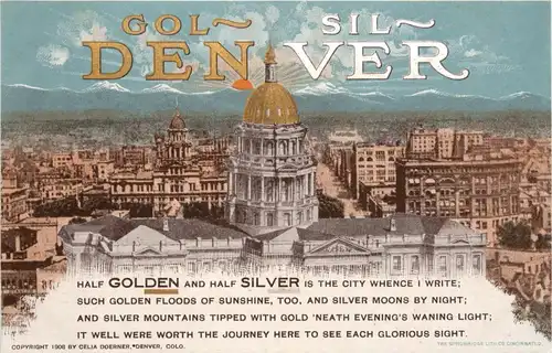 Denver - Half golden half silver -265700