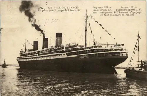 Paquebot Ile de France -281976