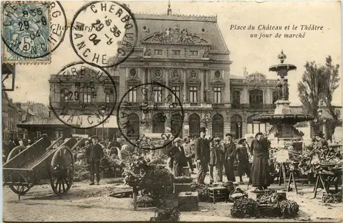 Cherbourg - Place du Chateau -282010