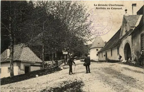 La Grnde Chartreuse - Arrivee au Couvent -282052