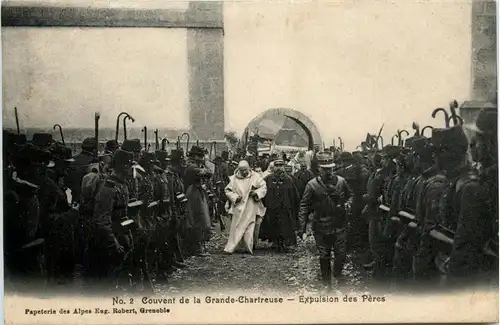 Couvent de la Grande Chartreuse - Expulsion des Peres -281966