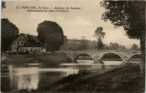 Pont Pol - Auberge du Saumon - Chateauneuf du Faou -282300