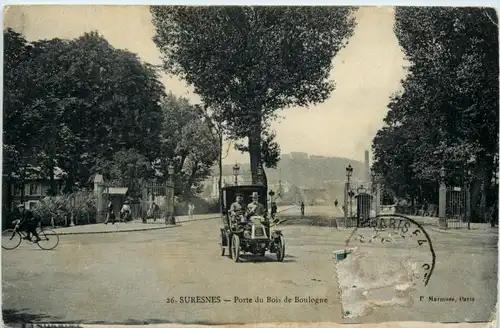 Suresnes - Porte du Bois de Boulogne Auto -282454
