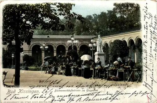 Bad Kissingen - Blumenverkäuferinnen -265932