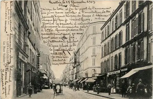 Levallois-Perret - La Rue Vallier -282534