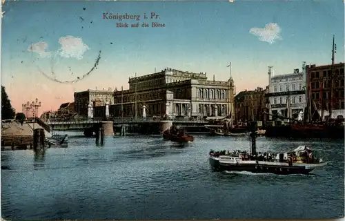 Königsberg - Blick auf die Börse -265194