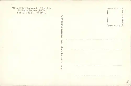 Bernau - Gasthof Rössle -265348