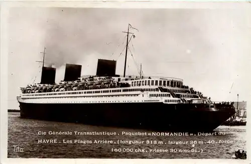 Paquebot Normandie -281938