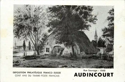 Audincourt - Exposition Philatelique Franco Suisse -282114