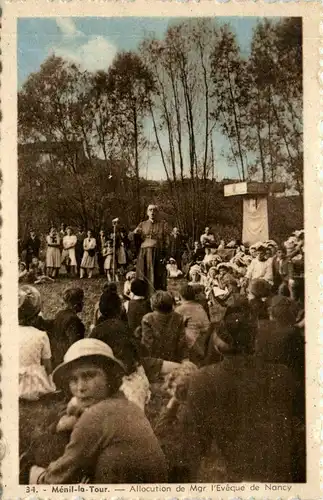 Menil-la-Tour - Allocution de Mgr l Eveque de Nancy -282238
