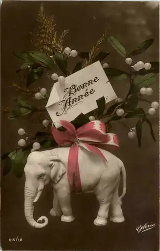 Bonne annee - Elephant -282324