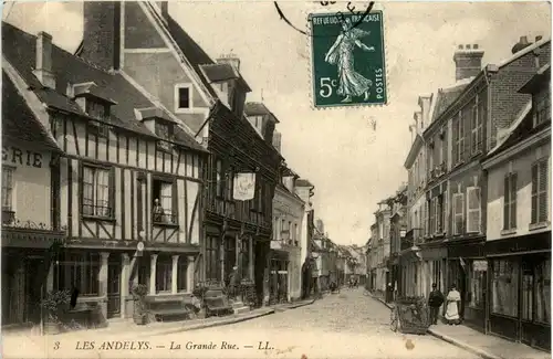 Les Andelys - La Grande Rue -282252