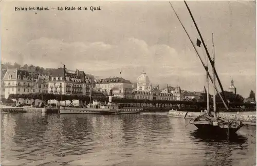 Evian-les-Bains - La Rade et le Quai -282398