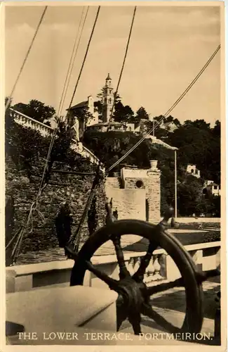 Portmeirion - The lower Terrace -283206