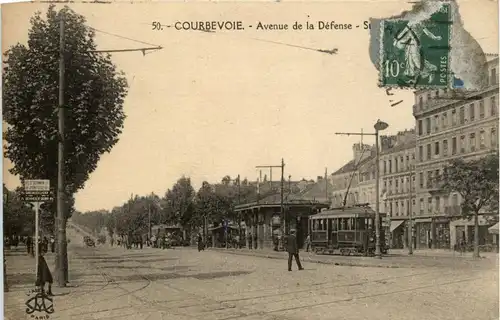Courbevoie - Avenue de la Defense - Tramway -282558
