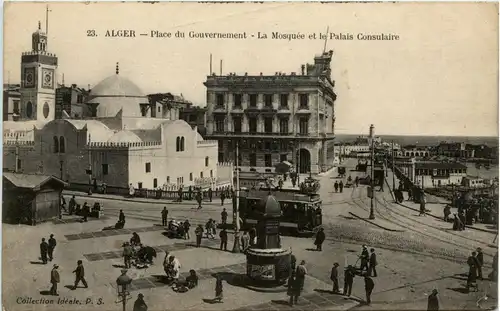 Alger - Place du Governement - Tramway -283564