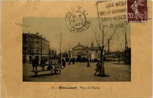 Billancourt - Place de l Eglise -282646