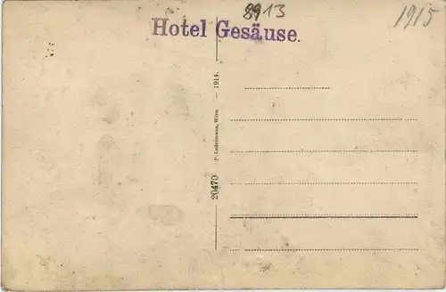 Gesäuse/Steiermark - Gesäuse, Planspitze u. Hochstegtunnel -315260