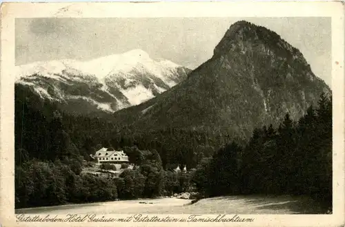 Gesäuse, Hotel Gesäuse, Gstatterboden und Tamischbachturm -315286