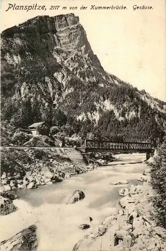 Gesäuse/Steiermark - Gesäuse, Planspitze von der Kummerbrücke aus -315340