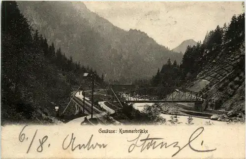 Gesäuse/Steiermark - Gesäuse, Kummerbrücke -315360