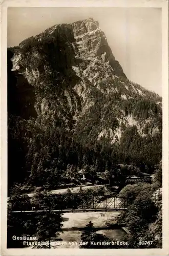 Gesäuse/Steiermark - Gesäuse, Planspitze von der Kummerbrücke -315216