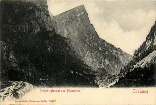 Gesäuse/Steiermark - Gesäuse, Hochstegtunnel und Planspitze -315256